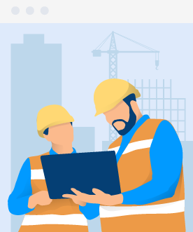Status tracking animated graphic
